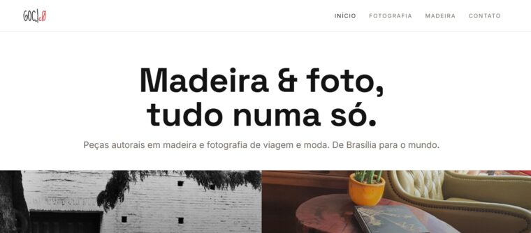 Goccø — madeira e foto, no ar